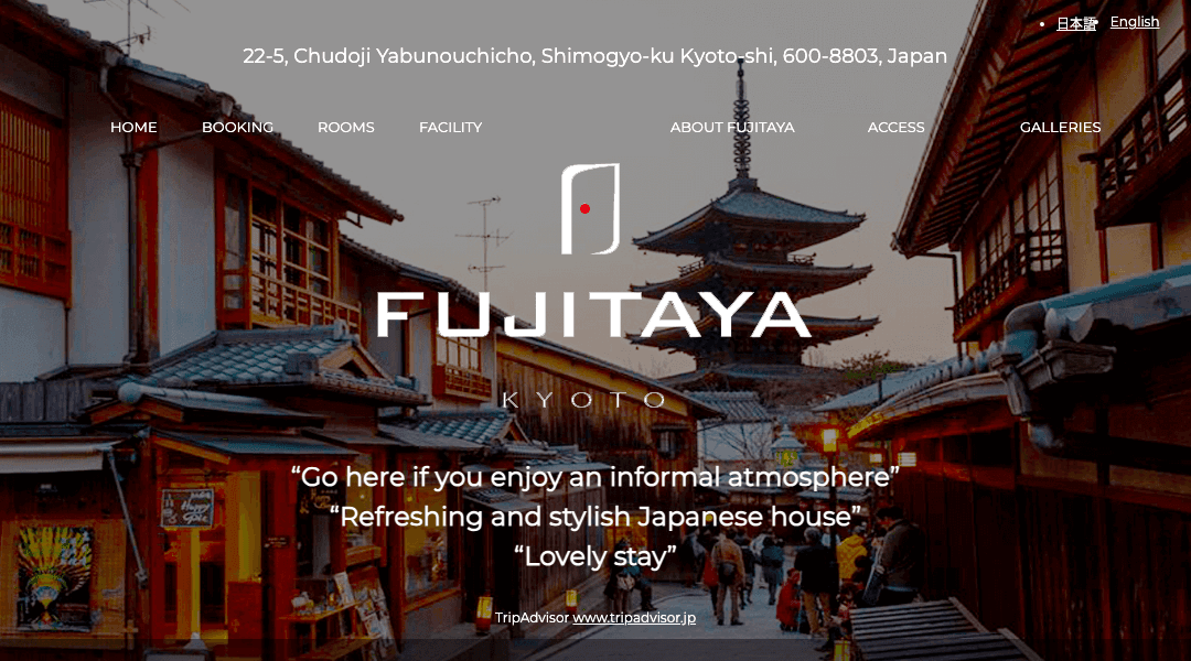 FUJITAYA Kyoto